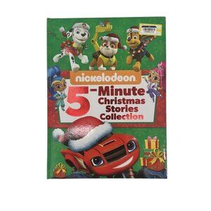 Nickelodeon 5 Minute Christmas Stories Hardcover Random House Great Book!